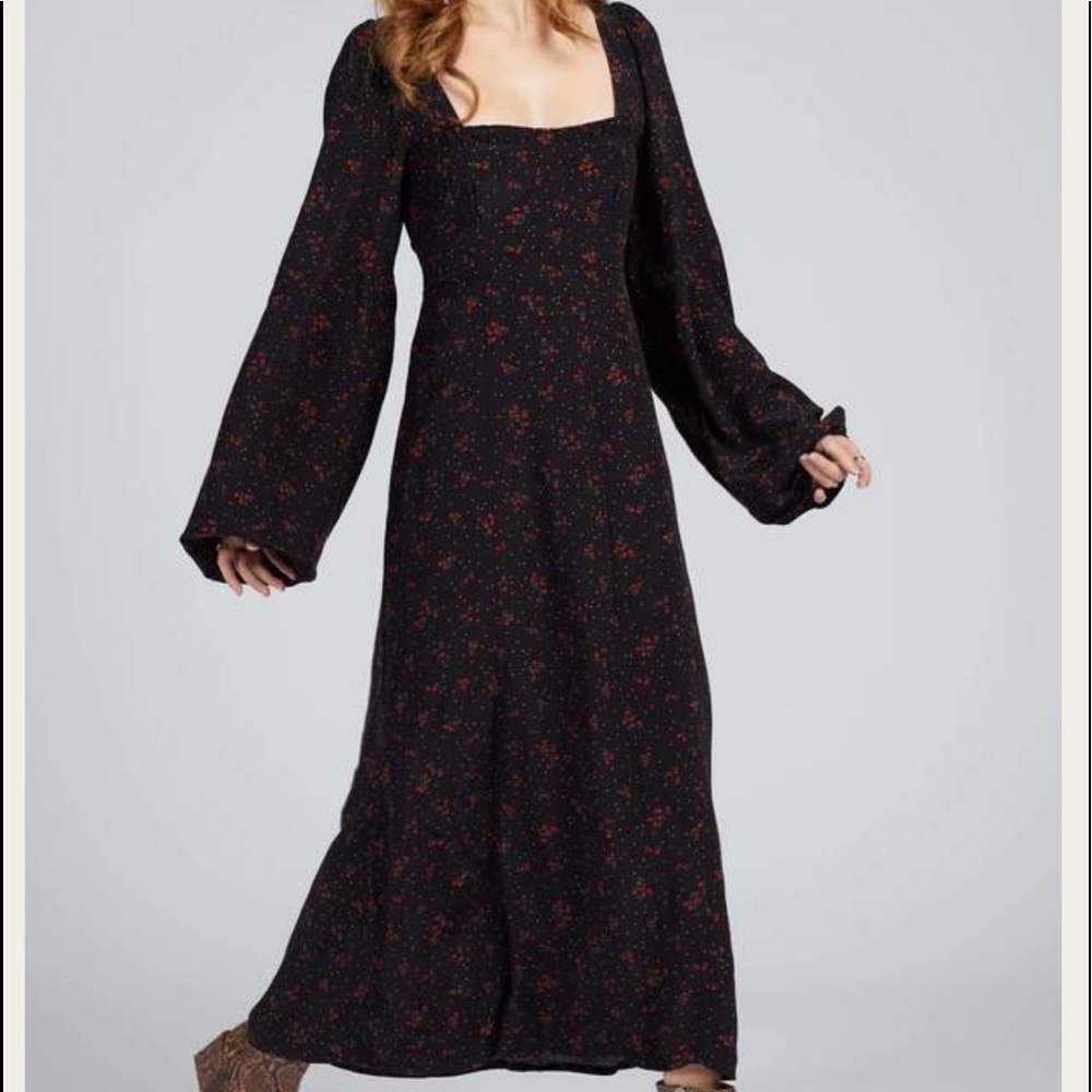 NWOT Free People Iris Midi Dress